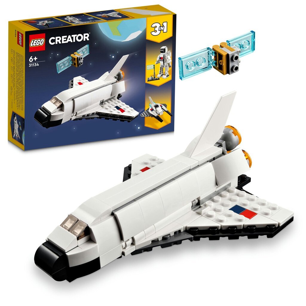 31134 LEGO® Creator Многоразовый космический корабль цена | pigu.lt