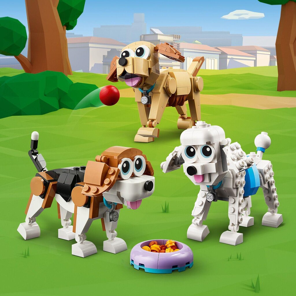 31137 LEGO® Creator Žavūs šunys kaina ir informacija | Konstruktoriai ir kaladėlės | pigu.lt