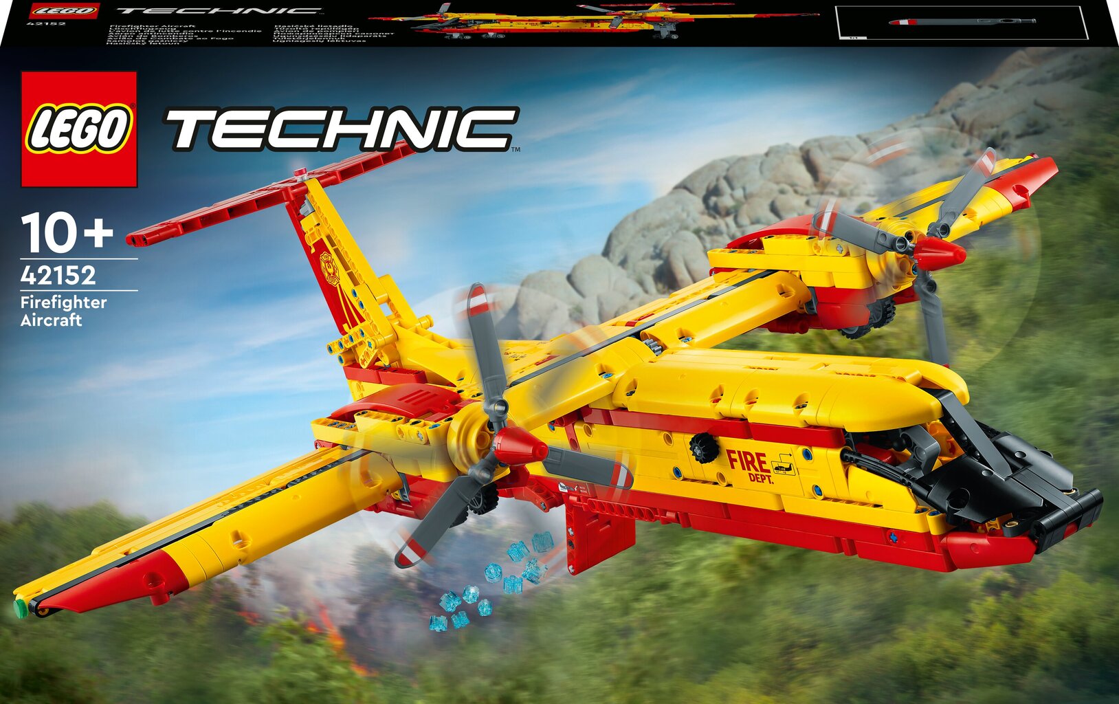 42152 LEGO® Technic Пожарный самолет цена | pigu.lt