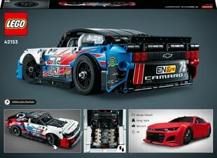 42153 LEGO® Technic Nascar® Next Gen Chevrolet Camaro ZL1 цена и информация | Конструкторы и кубики | pigu.lt