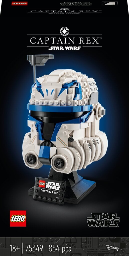 75349 LEGO® Star Wars Kapitono Rekso šalmas kaina ir informacija | Konstruktoriai ir kaladėlės | pigu.lt
