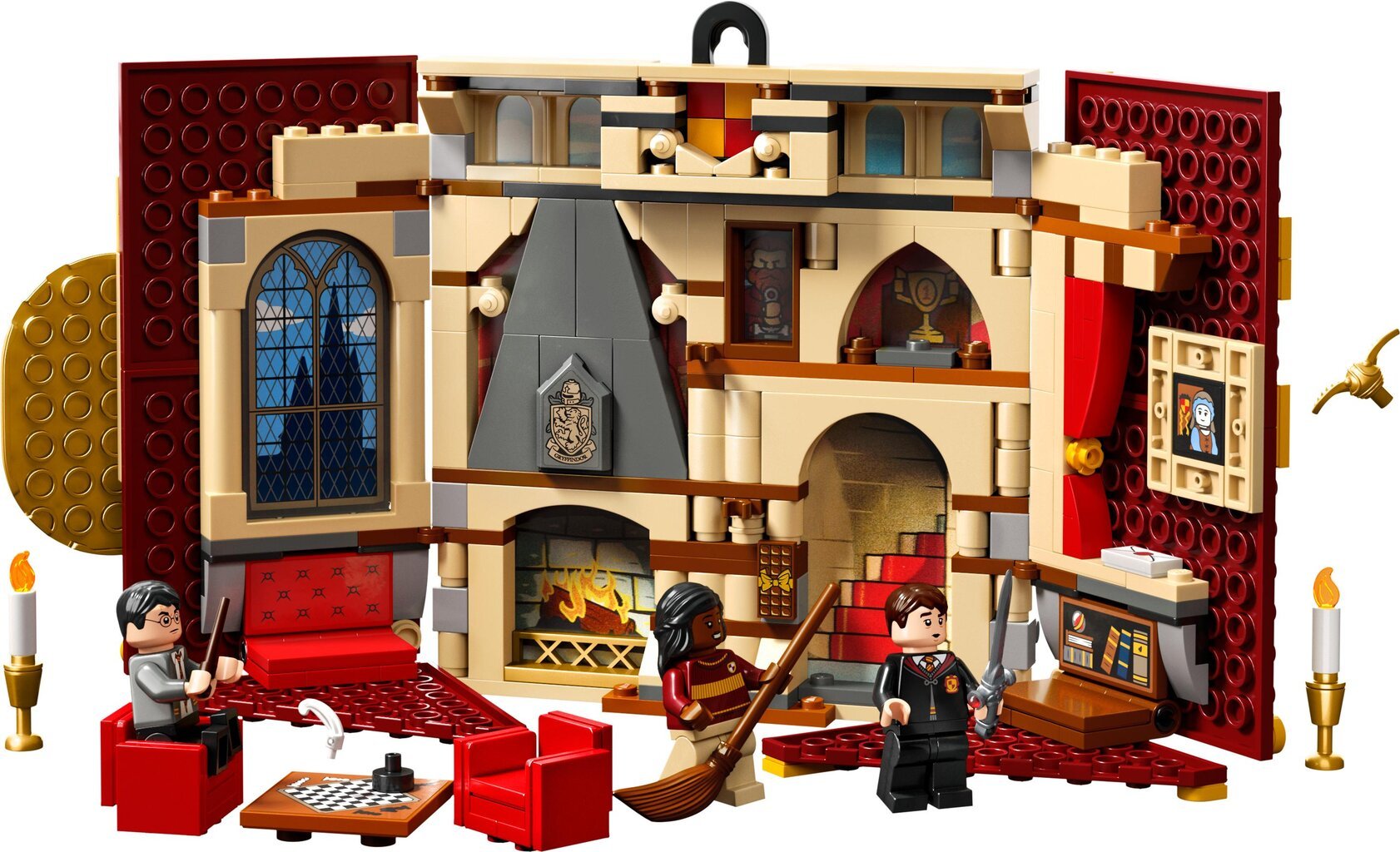 76409 LEGO® Harry Potter Grifų gūžtos draugijos namų juosta цена и информация | Konstruktoriai ir kaladėlės | pigu.lt