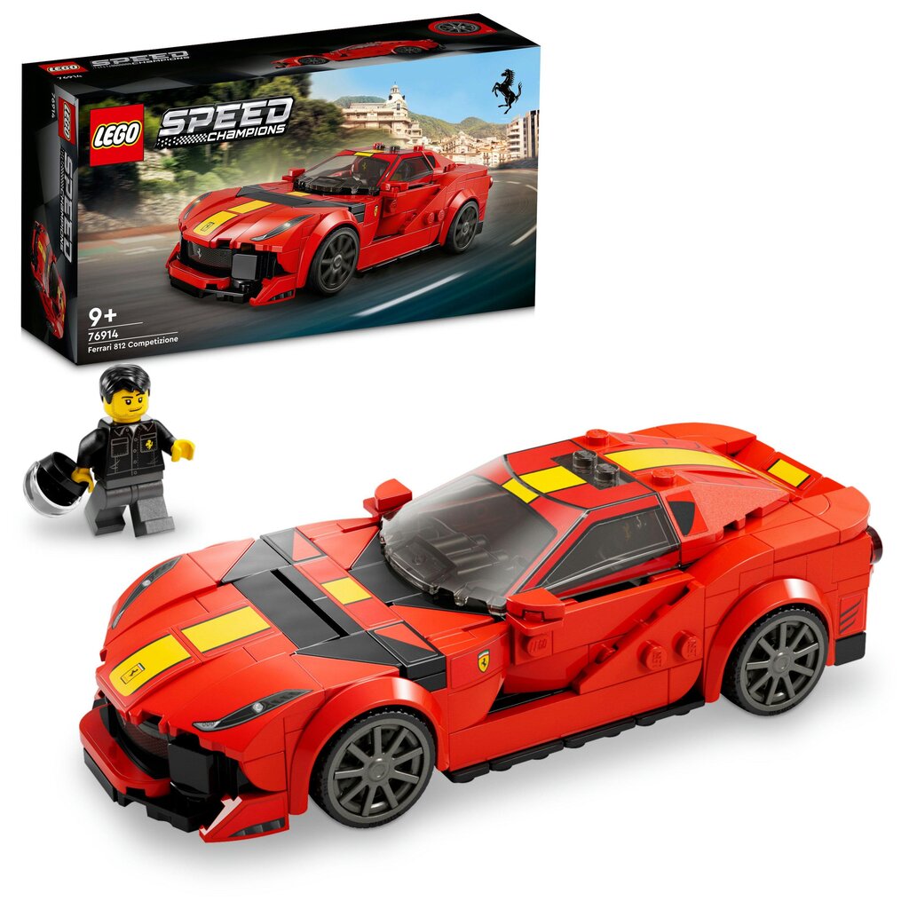 76914 LEGO® Speed Champions Ferrari 812 Competizione цена и информация | Konstruktoriai ir kaladėlės | pigu.lt