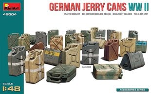Klijuojamas Modelis MiniArt 49004 German Jerry Cans WW2 1/48 цена и информация | Склеиваемые модели | pigu.lt