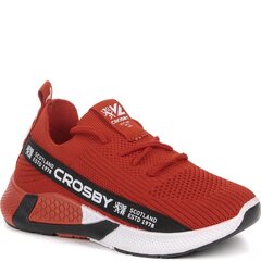 Laisvalaikio bateliai berniukams Crosby Sport Shoe, raudoni цена и информация | Детская спортивная обувь | pigu.lt