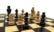 Šachmatai, šaškės, nardai (3 in 1) 26,5x26,5 cm kaina ir informacija | Stalo žaidimai, galvosūkiai | pigu.lt