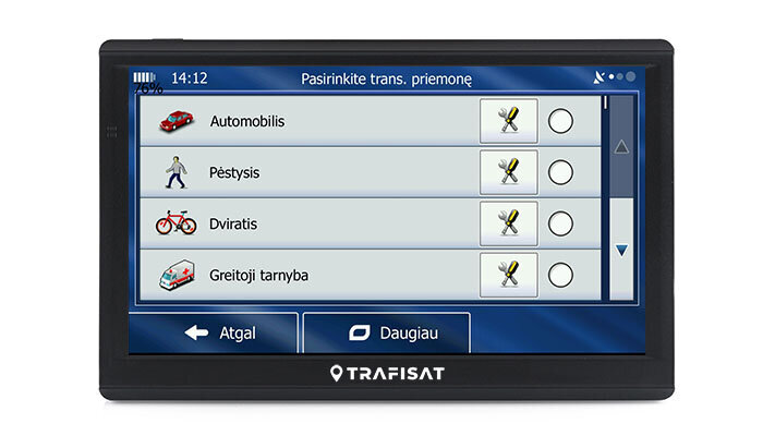 Navigacija Trafisat CW721S Car TMC Live цена и информация | GPS navigacijos | pigu.lt