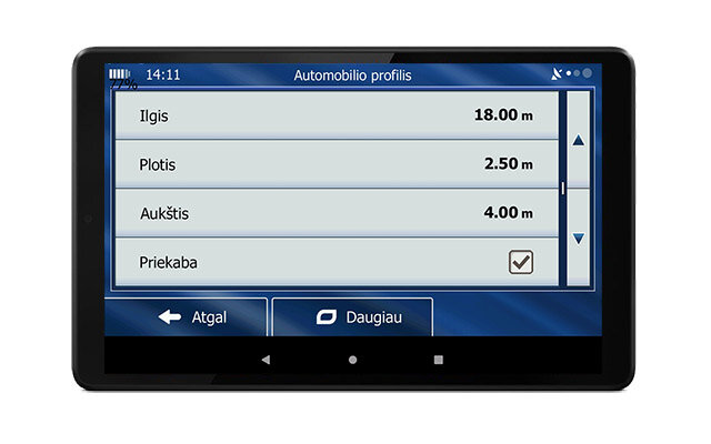 Planšetinė navigacija Lenovo M8 HD LTE Truck kaina ir informacija | GPS navigacijos | pigu.lt