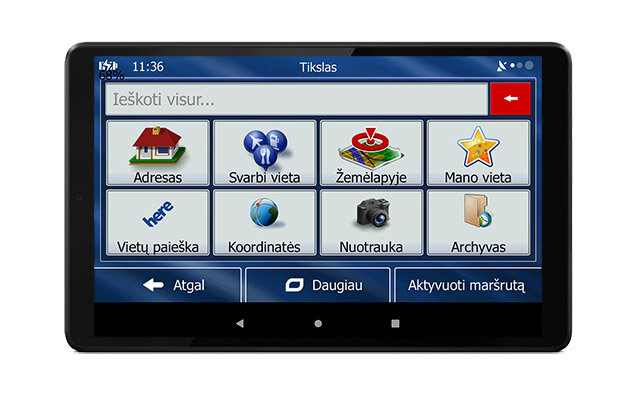 Planšetinė navigacija Lenovo M8 HD LTE Truck kaina ir informacija | GPS navigacijos | pigu.lt