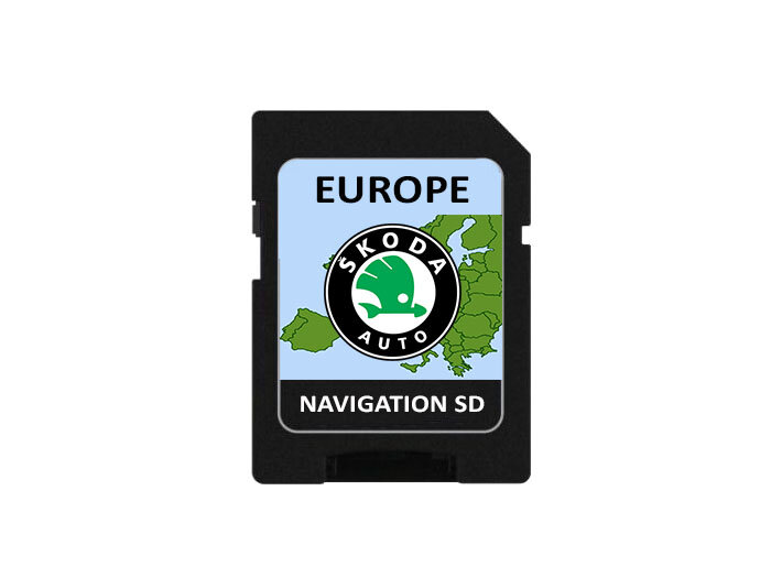 Navigacijos kortelė Škoda RNS Amundsen EU Central-West kaina ir informacija | GPS navigacijos | pigu.lt