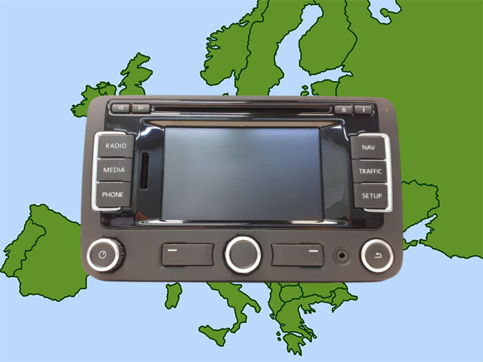 Navigacijos kortelė Škoda RNS Amundsen EU Central-West kaina ir informacija | GPS navigacijos | pigu.lt