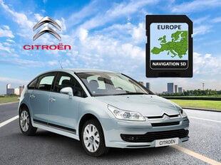 Navigacijos kortelė Citroen MyWay EU цена и информация | GPS навигаторы | pigu.lt