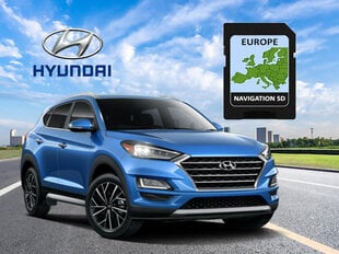 Navigacijos kortelė Hyundai Standart Gen2 EU цена и информация | GPS навигаторы | pigu.lt