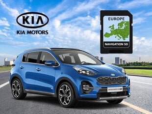 Navigacijos kortelė Kia Standart Gen2 Europe цена и информация | GPS навигаторы | pigu.lt