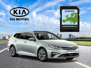 Navigacijos kortelė Kia Standart Gen5 Europe цена и информация | GPS навигаторы | pigu.lt