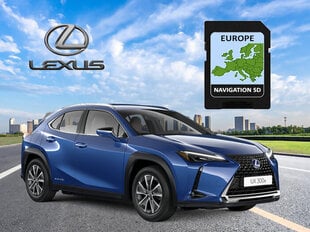 Navigacijos kortelė Lexus Premium Europe цена и информация | GPS навигаторы | pigu.lt