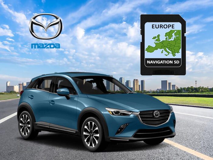 Navigacijos kortelė Mazda Connect Gen.7 Europe kaina ir informacija | GPS navigacijos | pigu.lt