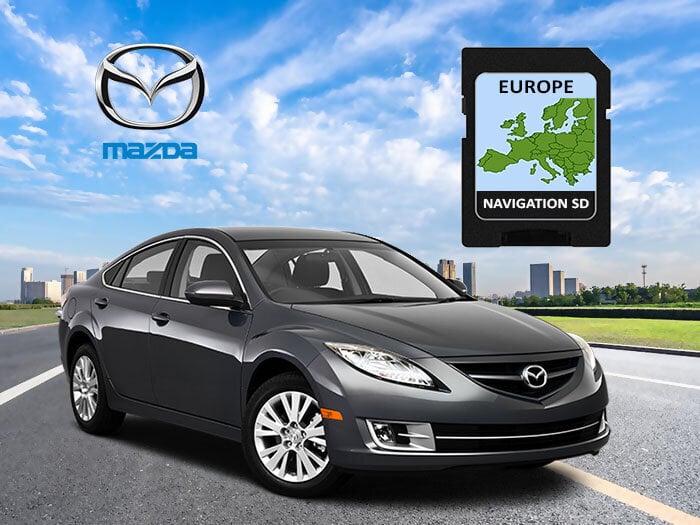 Navigacijos kortelė Mazda Tomtom Live Europe kaina ir informacija | GPS navigacijos | pigu.lt