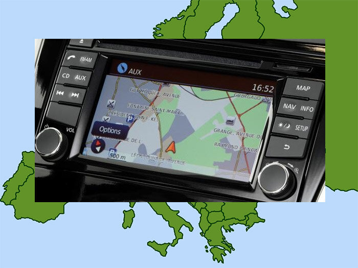 Navigacijos kortelė Nissan Connect 2 Europe kaina ir informacija | GPS navigacijos | pigu.lt