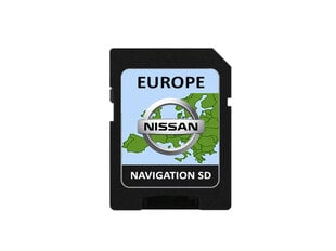 Navigacijos kortelė Nissan JAV Gen.3 Europe kaina ir informacija | GPS navigacijos | pigu.lt