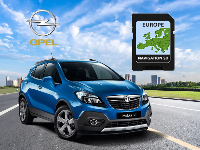 Navigacijos kortelė Opel Navi 600-900 Europe kaina ir informacija | GPS navigacijos | pigu.lt