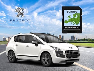 Navigacijos kortelė Peugeot WIP Nav Europe kaina ir informacija | GPS navigacijos | pigu.lt