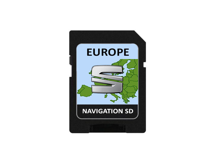 Navigacijos kortelė Seat NS 6P0 MIB2 Europe 32GB kaina ir informacija | GPS navigacijos | pigu.lt