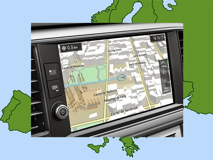 Navigacijos kortelė Seat Navi System Plus Europe kaina ir informacija | GPS navigacijos | pigu.lt