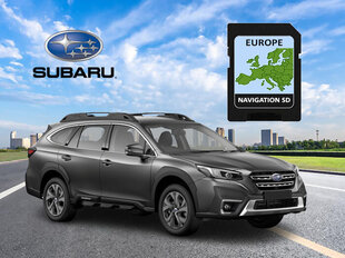 Navigacijos kortelė Subaru Gen.1 Europe цена и информация | GPS навигаторы | pigu.lt