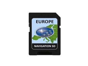 Navigacijos kortelė Subaru JAV Gen.1 Europe цена и информация | GPS навигаторы | pigu.lt