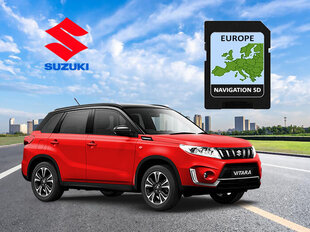 Navigacijos kortelė Suzuki SLDA Europe цена и информация | GPS навигаторы | pigu.lt