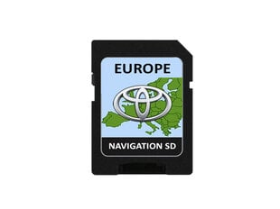 Navigacijos kortelė Toyota JAV Premium Europe цена и информация | GPS навигаторы | pigu.lt