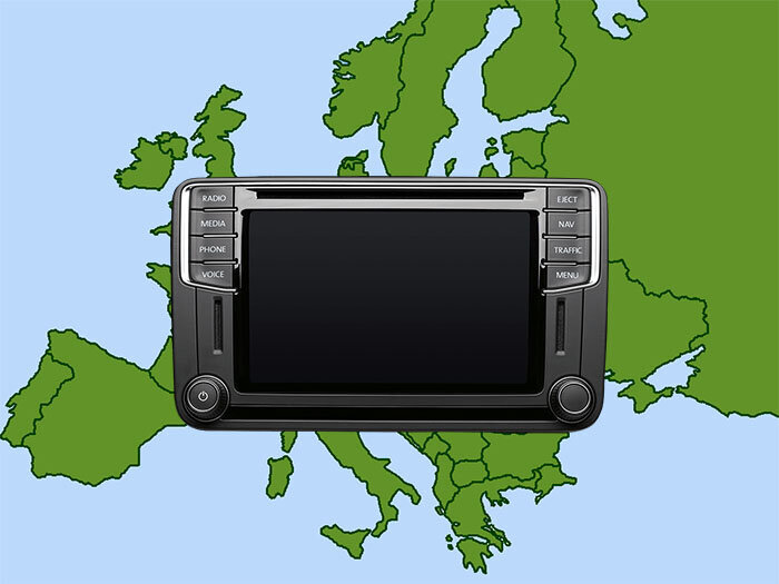 Navigacijos kortelė VW JAV Discover Media MIB2 EU 32GB kaina ir informacija | GPS navigacijos | pigu.lt