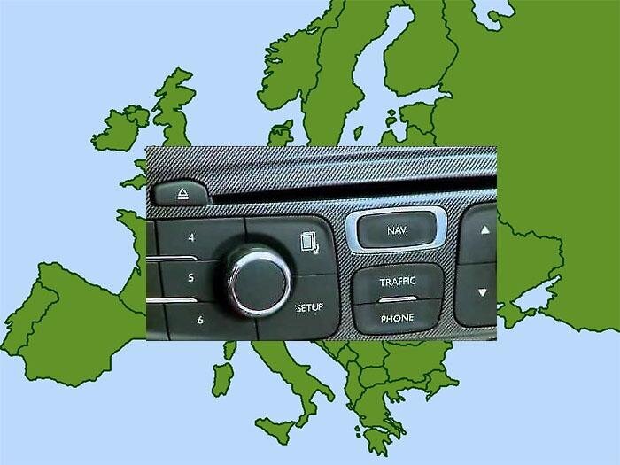 Navigacijos laikmena Citroen eMyWay Europe kaina ir informacija | GPS navigacijos | pigu.lt