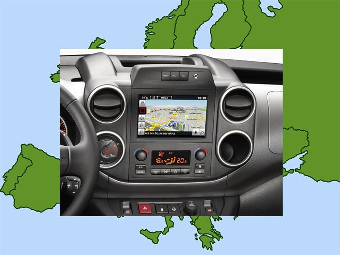 Navigacijos laikmena Citroen Touch-Screen 7" Europe kaina ir informacija | GPS navigacijos | pigu.lt
