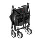Sulankstomas vežimėlis MIR501, juodas kaina ir informacija | Karučiai | pigu.lt