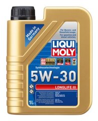 Liqui Moly variklio alyva Longlife III 5W-30, 5l kaina ir informacija | Variklinės alyvos | pigu.lt