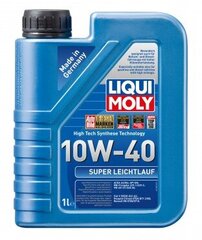 Масло моторное Liqui Moly супер 10W-40, 1л цена и информация | Моторные масла | pigu.lt