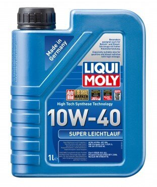 Variklinė alyva Liqui Moly super 10W-40, 1l цена и информация | Variklinės alyvos | pigu.lt