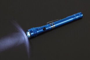 Heyco teleskopinis LED žibintuvėlis 170-570 mm, mėlynas kaina ir informacija | Žibintuvėliai, prožektoriai | pigu.lt