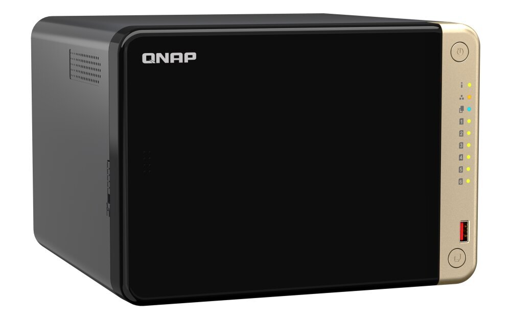 Qnap NAS TS-664-8G kaina ir informacija | Vidiniai kietieji diskai (HDD, SSD, Hybrid) | pigu.lt