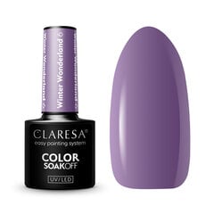 Лак гибридный Claresa Soak Off UV/LED Winter Wonderland 6 5г цена и информация | Лаки, укрепители для ногтей | pigu.lt