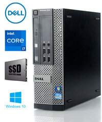 Dell 7010 SFF i7-3770 4GB 240GB SSD Win10Pro kaina ir informacija | Stacionarūs kompiuteriai | pigu.lt