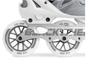 Роликовые коньки Blackwheels, серые, регулируемый размер 36-39 цена и информация | Роликовые коньки | pigu.lt