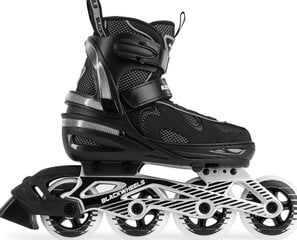 Роликовые коньки Blackwheels Flex Pro, черные, регулируемый размер 35-38 цена и информация | Роликовые коньки | pigu.lt