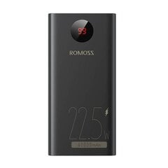 Powerbank Romoss PEA40PF 40000mAh, 22.5W (black) цена и информация | Зарядные устройства Power bank | pigu.lt