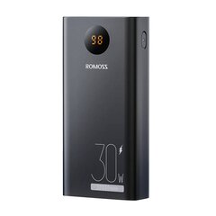 Powerbank Romoss PEA30 30000mAh (black) цена и информация | Зарядные устройства Power bank | pigu.lt