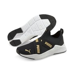 Puma спортивная обувь Wired Run 381993*02, черный/золотой 4063699826647 цена и информация | Детская спортивная обувь | pigu.lt