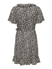 JDY женское платье 15257217*01, черный/белый 5715419246370 цена и информация | Платья | pigu.lt