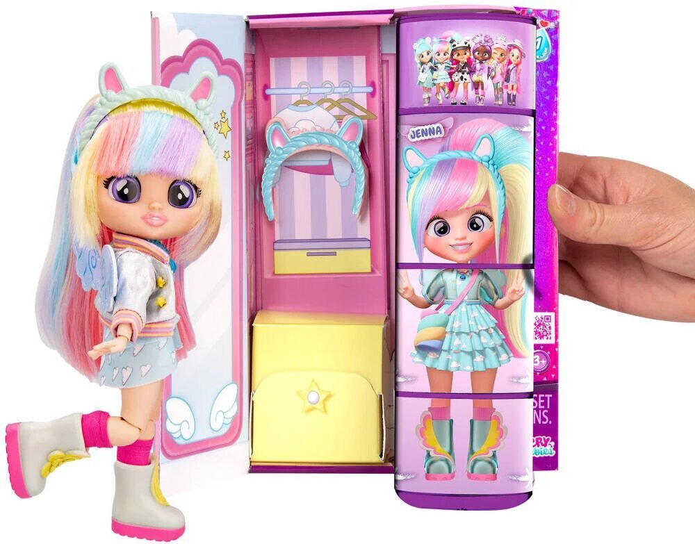 Lėlė IMC Toys BFF Fashion Doll Jenna 904361, 20 cm kaina ir informacija | Žaislai mergaitėms | pigu.lt